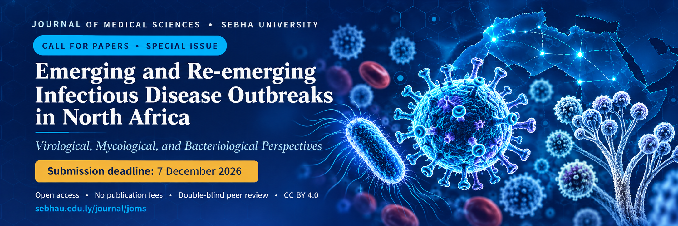 Call for Papers: Special Issue on Emerging and Re-emerging Infectious Disease Outbreaks in North Africa