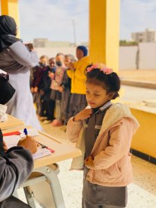 Nursing Students of Sebha Participate in School Vaccination Campaign to Promote Public Health