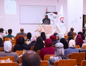 اليوم الصيدلي العالمي صورة القاعة - كلية الصيدلة - جامعة سبها