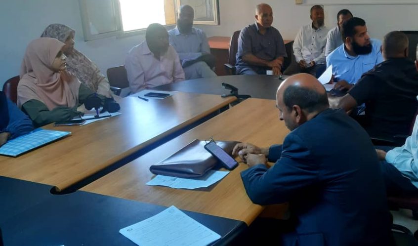 اجتماع مجلس الكلية العادي التاسع.