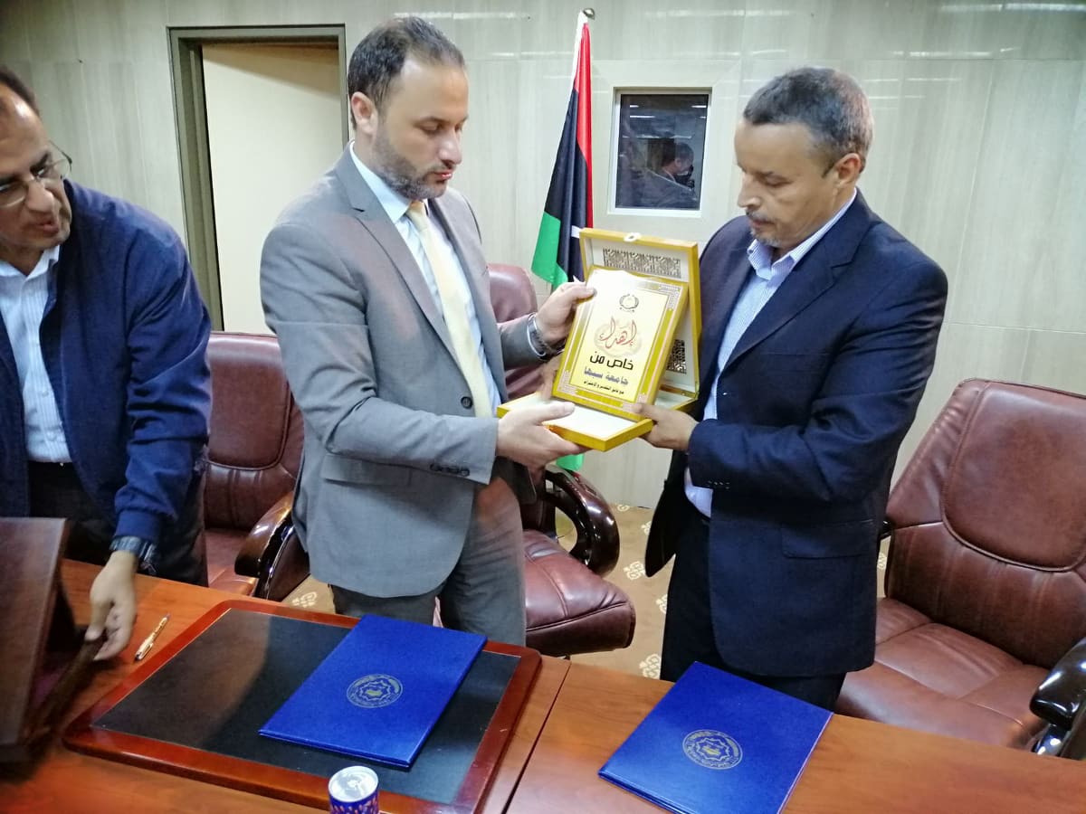Un accord commun de coopération scientifique entre : l’Université Sebha et l’Université de Benghazi