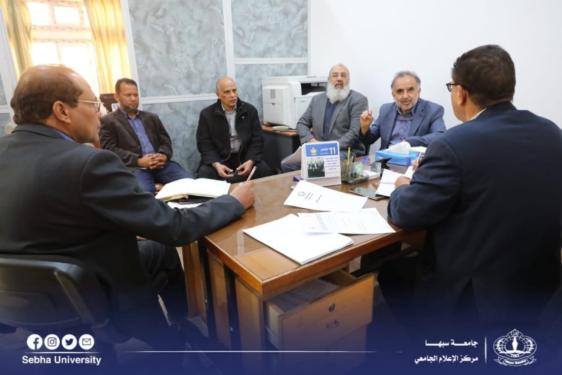 A committee from the Ministry of Higher Education and Scientific Research visits the university