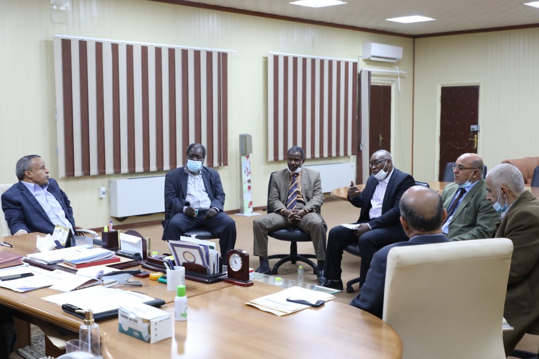 الإجتماع التقابلي المشترك بين جامعة سبها ، ومكتب التفتيش التربوي ببلدية سبها