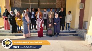 Ubari guided visit1 الريادة في التعليم والبحث العلمي