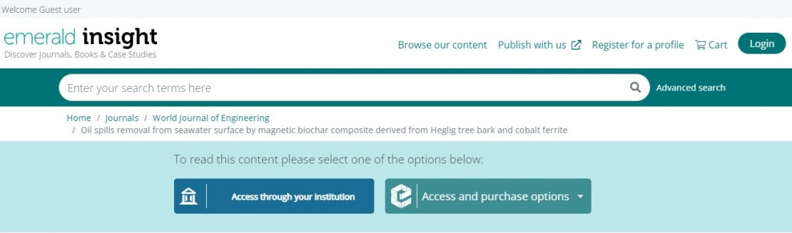 استكشاف إمكانية استخدام مركب الفحم الحيوي المغناطيسي