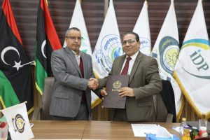 Université Sebha : Signature d'un accord de coopération scientifique conjoint entre l'Université Sebha et l'Université Al-Marqab
