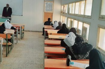 جامعة سبها : انطلاق الامتحانات النهائية بكلية التربية للفصل الدراسي خريف (2024/2023).