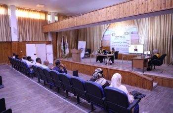 جامعة سبها : مناقشة رسالة الإجازة العليا الماجستير في قسم علم التاريخ.