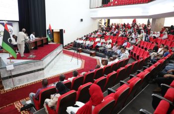 تنظيم الملتقى التعريفي لحملة لطلبة شهادة الثانوية بقسمي العلمي والادبي .