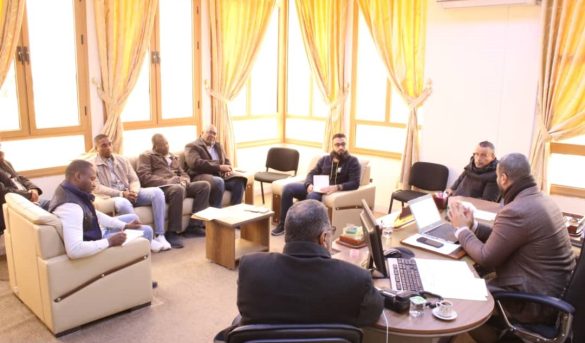 اللجنة التحضيرية لورشة عمل مشروع “الهجرة” تعقد اجتماعًا موسعًا. - جامعة سبها | Sebha University اللجنة التحضيرية لورشة عمل مشروع “الهجرة” تعقد اجتماعًا موسعًا.
