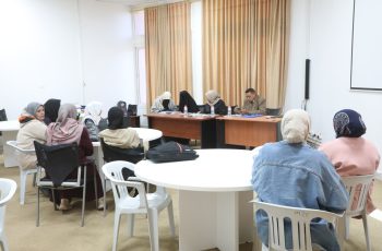 اجتماع تحضيري استعدادا لتصفيات المسابقة القرآنية النسائية على مستوى جامعة سبها.