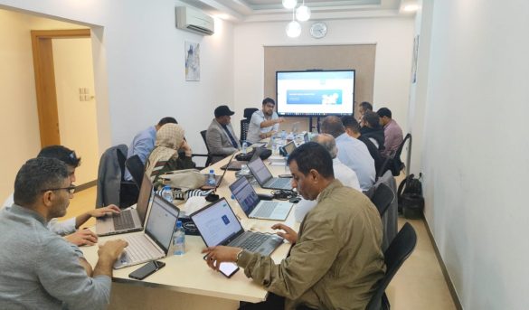 مشاركة فريق من جامعة سبها في الدورة التدريبية لمشروع المكتبة الرقمية – مسقط، عمان 📚