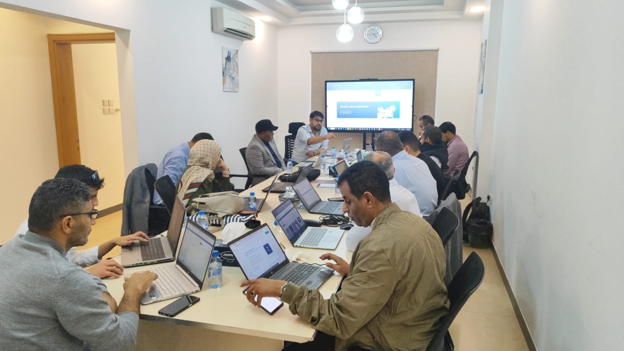 مشاركة فريق من جامعة سبها في الدورة التدريبية لمشروع المكتبة الرقمية – مسقط، عمان 📚