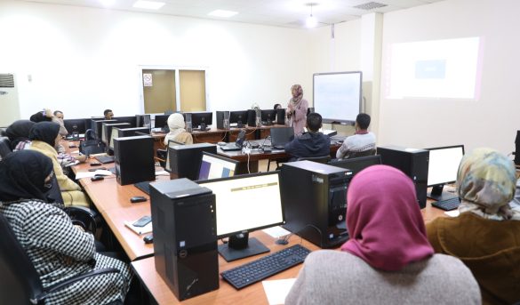 تنفيذ ورشة عمل تدريبية للباحثين بالجامعة