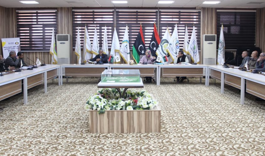 الاجتماع الدوري الخامس للجنة أعضاء هيئة التدريس بالجامعة.