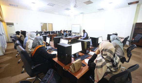 تنفيذ ورشة عمل تدريبية للباحثين بالجامعة