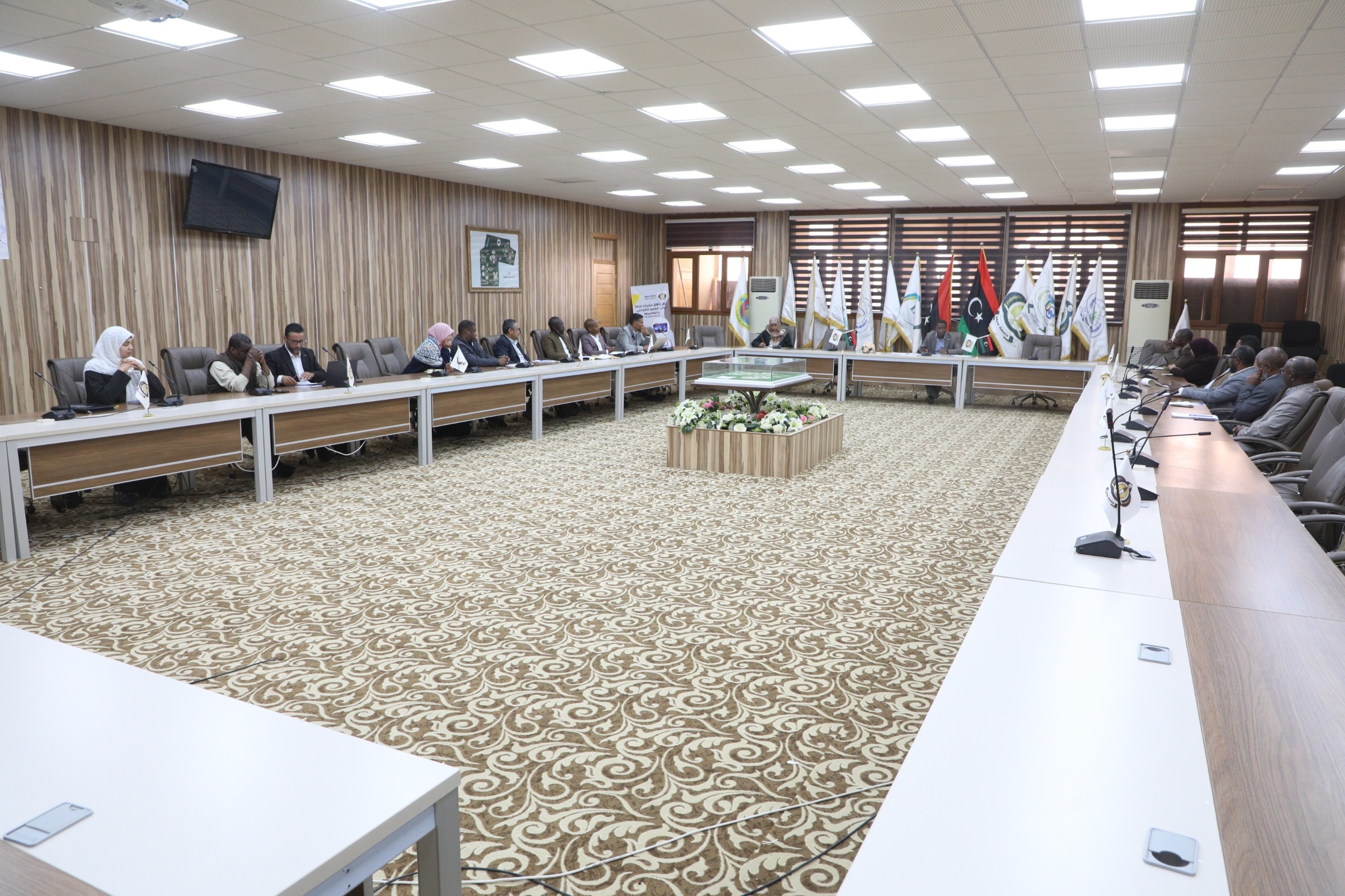 وكلاء الشؤون العلمية بكليات الجامعة يعقدون اجتماعهم الدوري للعام الجاري (2025م).