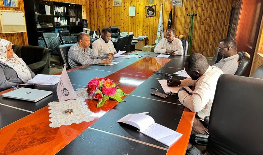 مجلس كلية التربية غات يعقد اجتماعه الاعتيادي للعام الجاري (2025م).