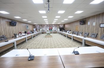 وكلاء الشؤون العلمية بكليات الجامعة يعقدون اجتماعهم الاعتيادي للعام الجاري (2025م).