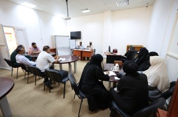 الاجتماع الاعتيادي الثاني لمكتب الإحالة تحت تصرف الخدمة بالجامعة.