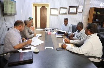 اجتماع لجنة مراجعة الخطة الإستراتيجية لجامعه سبها.