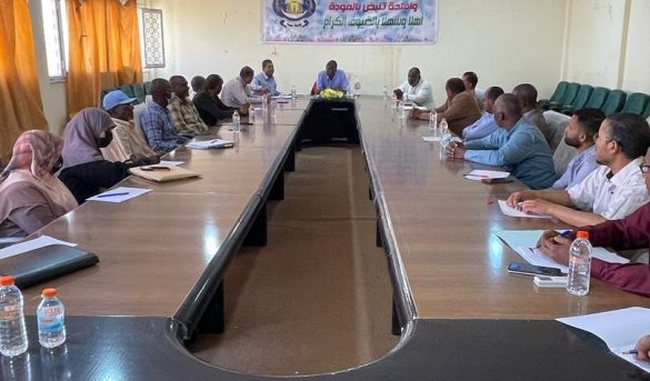 لجنة ملف الاعتماد المؤسسي تزور كليتي التربية الغريفة، والآداب والعلوم أوباري.