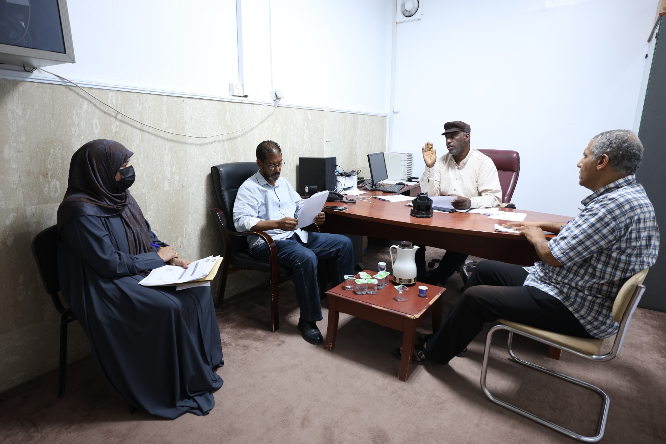 اجتماع تقابلي لتعزيز آليات التدريب والتطوير.