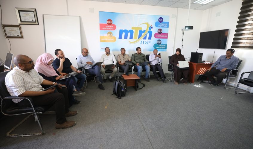 ورشة عمل مشتركة بين كلية الطب البشري ومركز التطوير المعلوماتي بعنوان (تطوير آليات رصد الامتحانات بنظام جامعة سبها الإلكتروني).