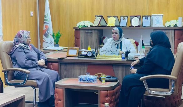 زيارة ميدانية لمكتب دعم وتمكين المرأة بجامعة سبها إلى مكتب الشؤون الاجتماعية، فرع سبها.
