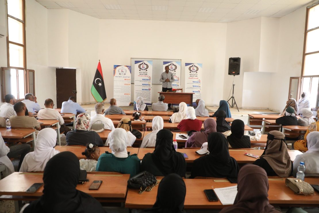 كلية التمريض تحتفل باليوم العالمي للتمريض.