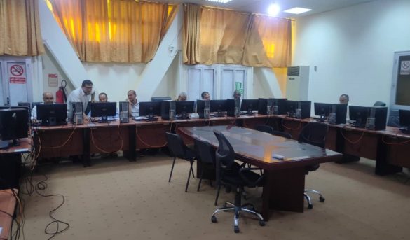 مركز التدريب والتطوير يشرع في تنفيذ دورة تدريبية في نظم المعلومات الجغرافية.