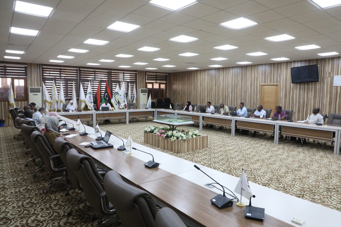 وكلاء الشؤون العلمية بكليات الجامعة يعقدون اجتماعهم الاعتيادي للعام الجاري (2025م).