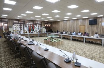 وكلاء الشؤون العلمية بكليات الجامعة يعقدون اجتماعهم الاعتيادي للعام الجاري (2025م).