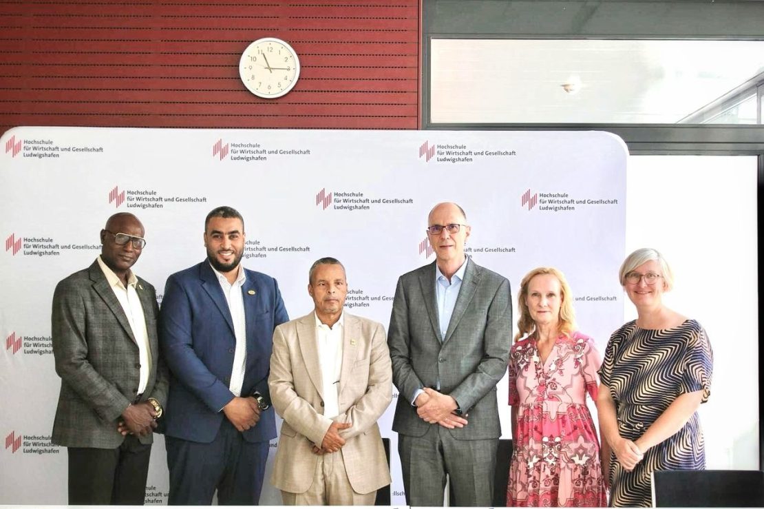 جامعة سبها توقع اتفاقية تعاون علمي مع جامعة لودفيغسهافن الألمانية