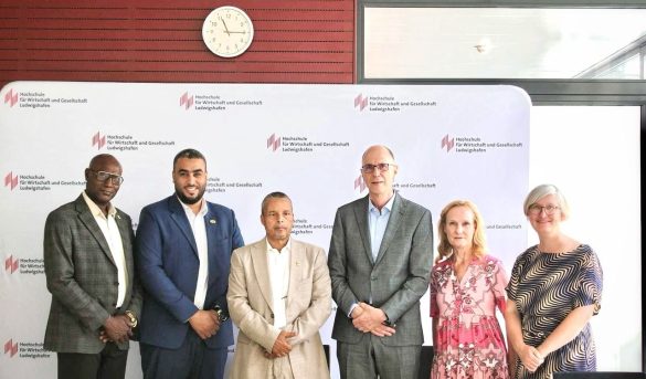 جامعة سبها توقع اتفاقية تعاون علمي مع جامعة لودفيغسهافن الألمانية