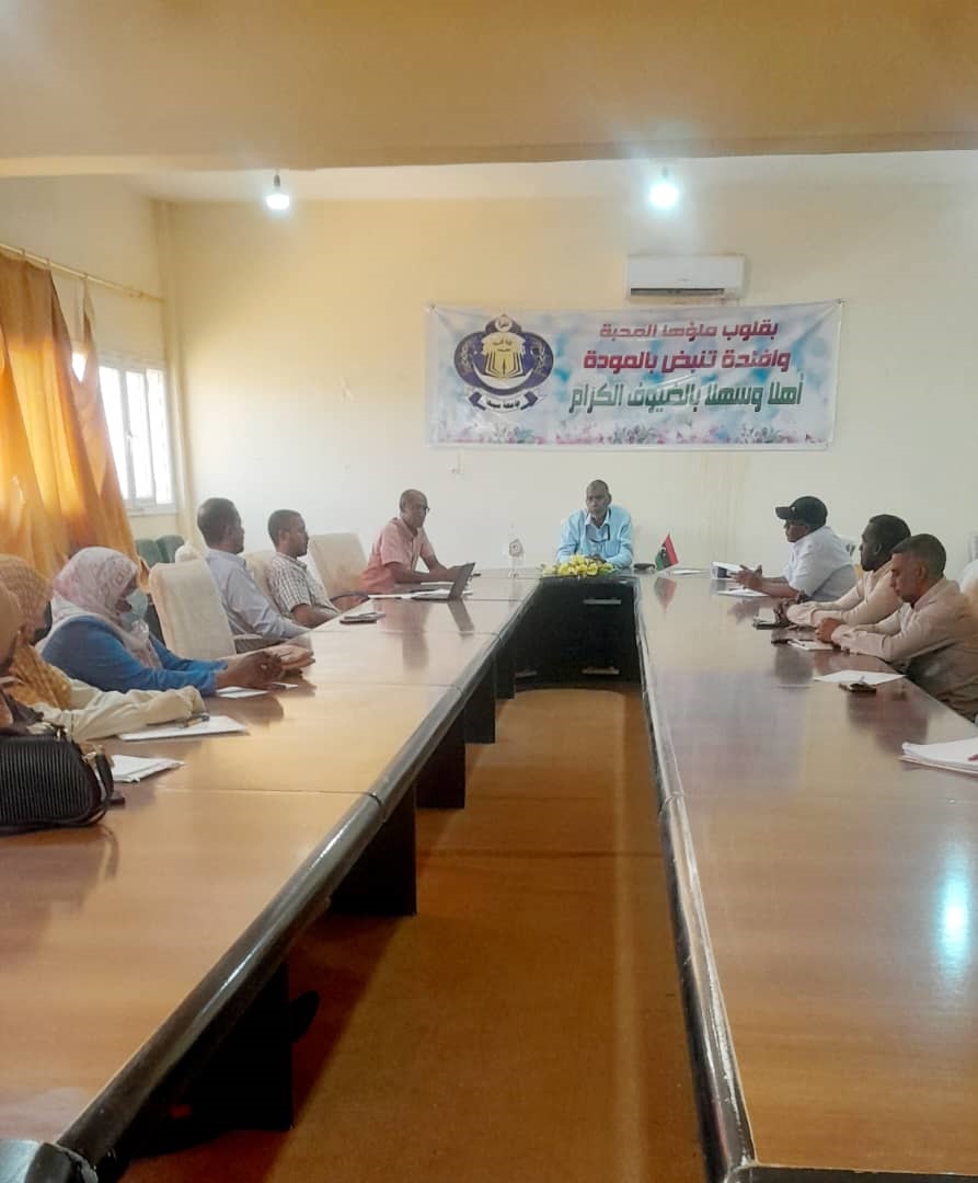 مجلس كلية التربية الغريفة بجامعة سبها يعقد اجتماعه السادس لعام 2025 م