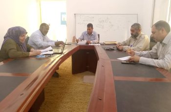 فريق مكتب ضمان الجودة وتقييم الأداء يعقد اجتماعه الاعتيادي الرابع للعام (2025م).