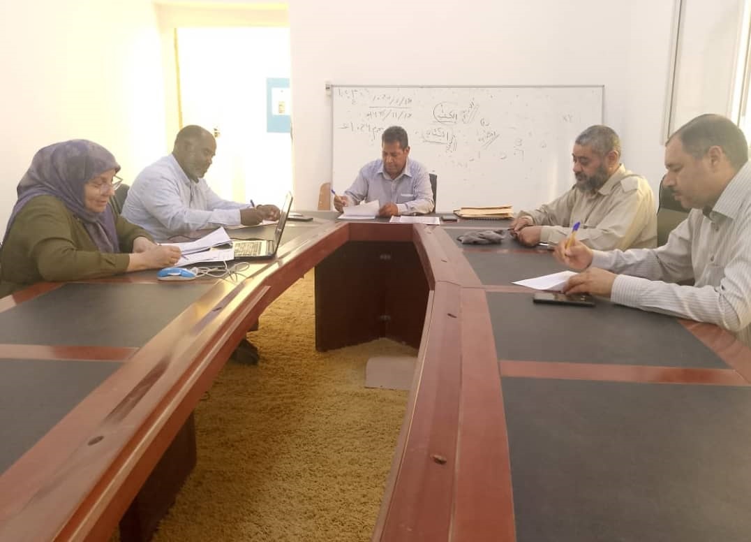 فريق مكتب ضمان الجودة وتقييم الأداء يعقد اجتماعه الاعتيادي الرابع للعام (2025م).