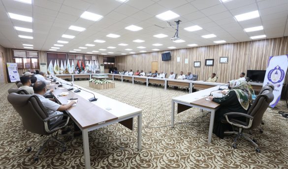 مديرو مكاتب الشؤون الإدارية بالإدارات والكليات والمراكز العلمية يعقدون اجتماعهم الاعتيادي للعام (2025م).