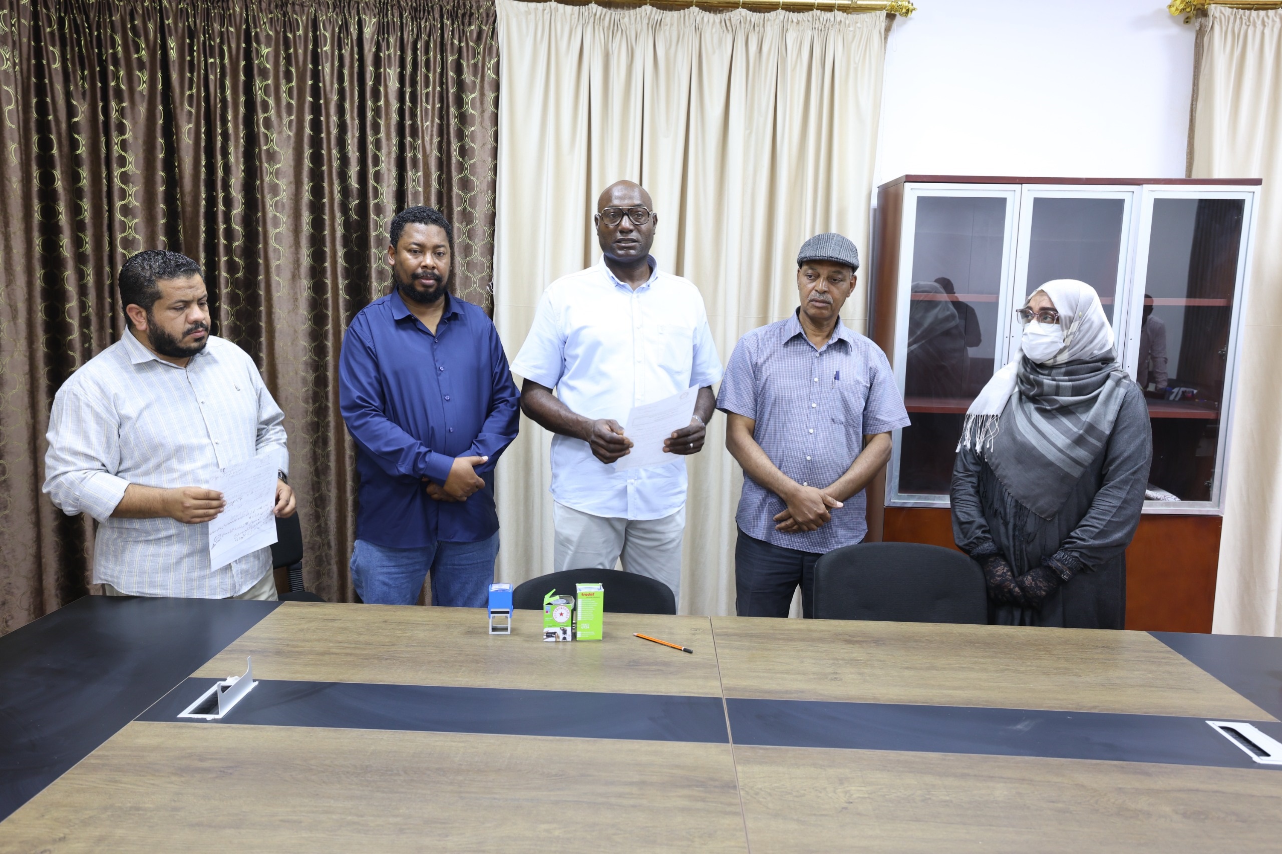 مراسم تسليم وتسلم مهام وكيل الشؤون العلمية بكلية الهندسة.