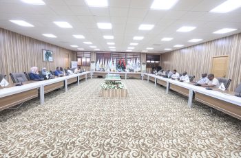 وكلاء الشؤون العلمية بكليات الجامعة يعقدون اجتماعهم الاعتيادي للعام الجاري (2025م).