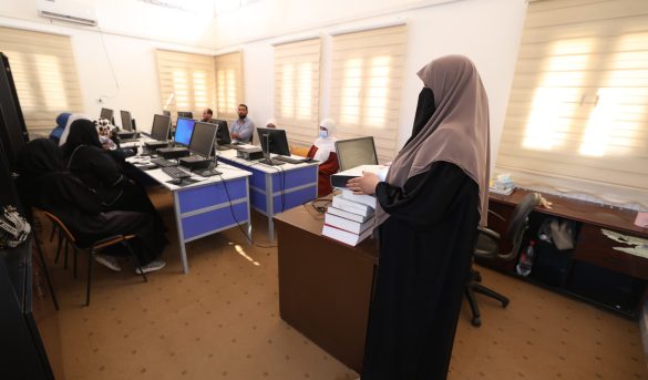 مركز التدريب والتطوير ينفذ ورشة عمل تدريبية بعنوان: (مهارات الحاسوب والإنترنت). - جامعة سبها | Sebha University مركز التدريب والتطوير ينفذ ورشة عمل تدريبية بعنوان: (مهارات الحاسوب والإنترنت).