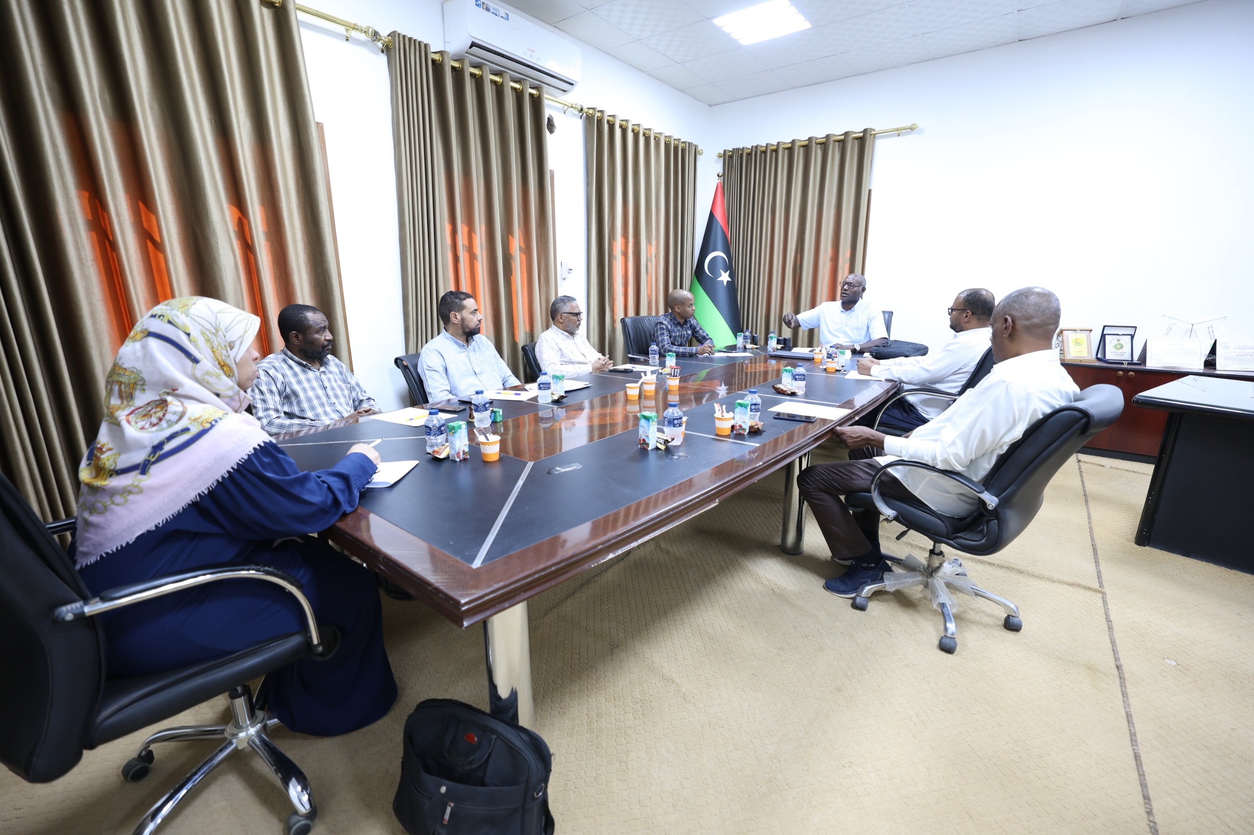 مجلس كلية التمريض يعقد اجتماعه الاعتيادي السابع للعام (2025م).