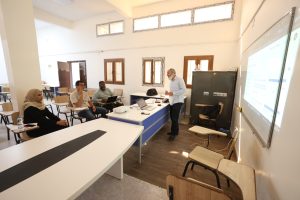 مركز التدريب والتطوير ينفذ ورشة عمل تدريبية بعنوان (الهوية الرقمية للباحث على المنصات الرقمية).