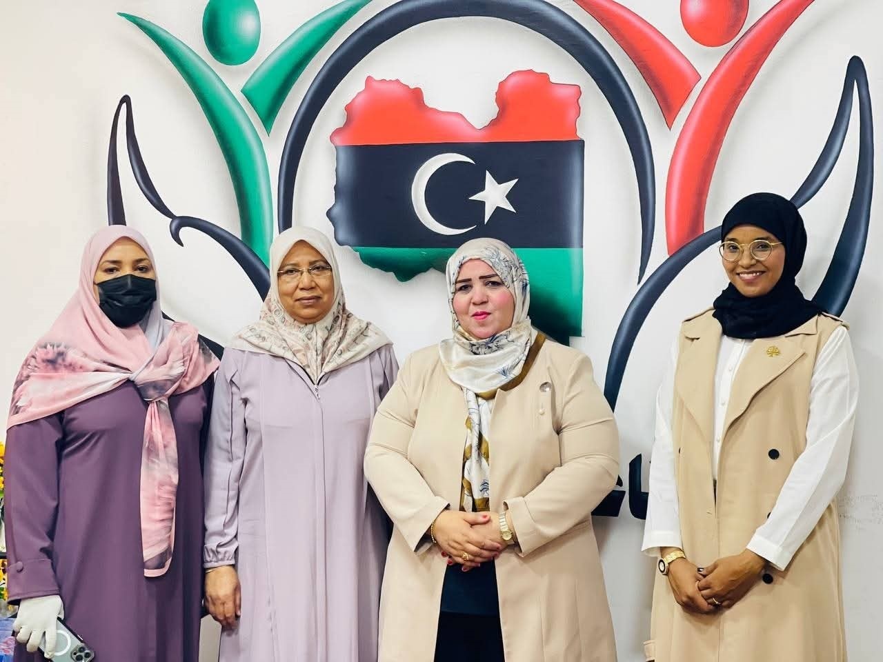 مكتب دعم وتمكين المرأة بجامعة سبها يشارك في ورشة بشأن أوضاع الليبيات المتزوجات من أجانب.