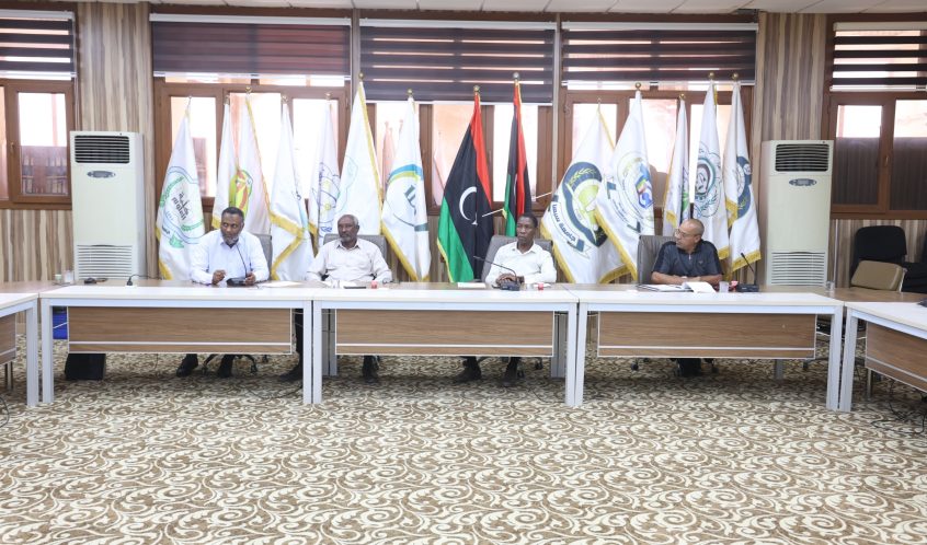 مسجلوا الجامعة يعقدون اجتماعاً لمناقشة خطة تسجيل الطلبة الجدد