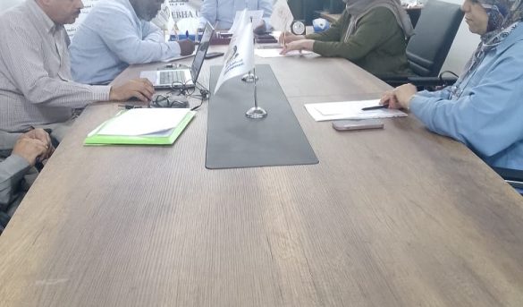 مكتب ضمان الجودة وتقييم الأداء يعقد اجتماعه الاعتيادي الخامس للعام (2025م).