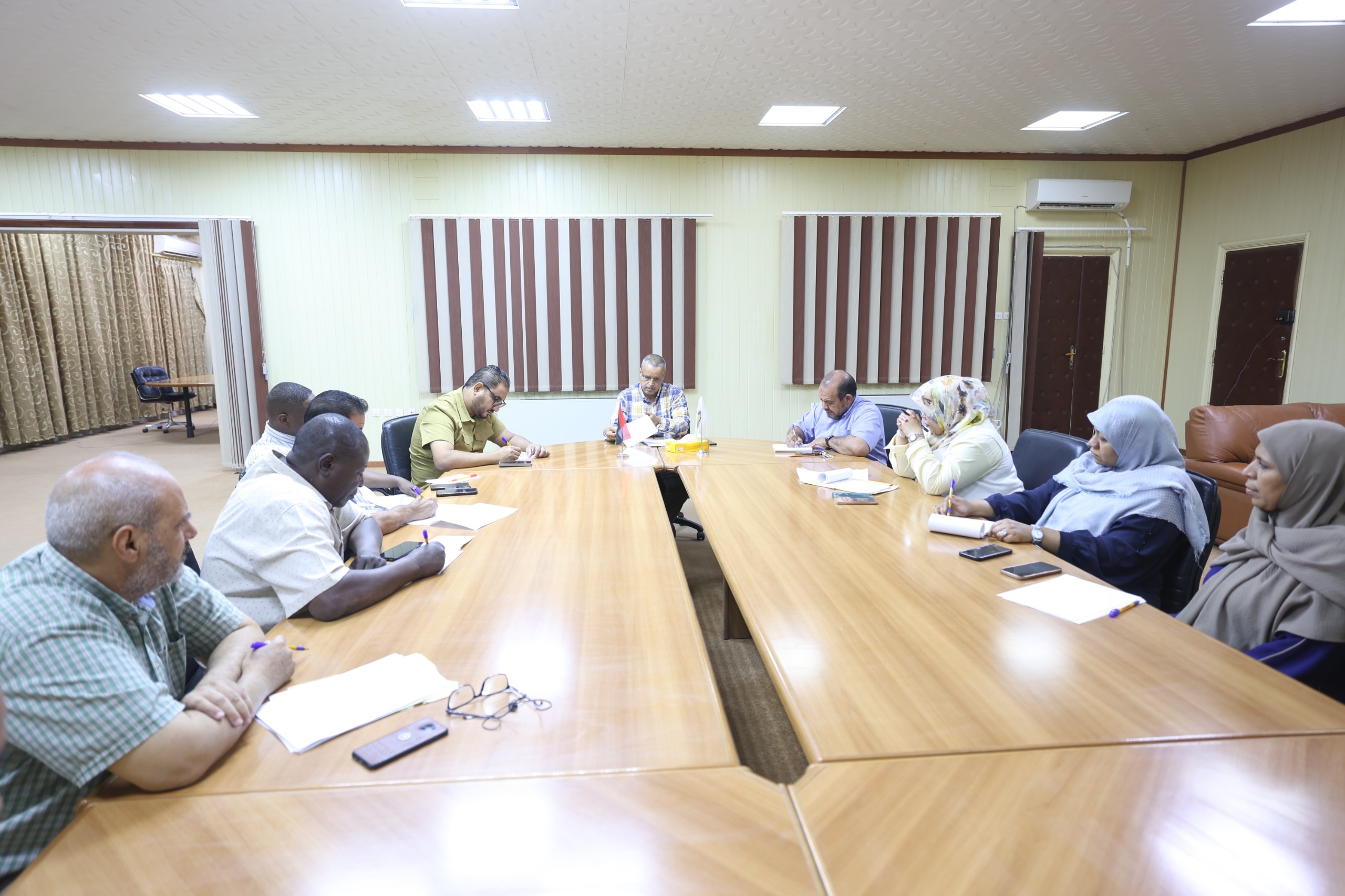 (مركز الإعلام الجامعي، جامعة سبها).