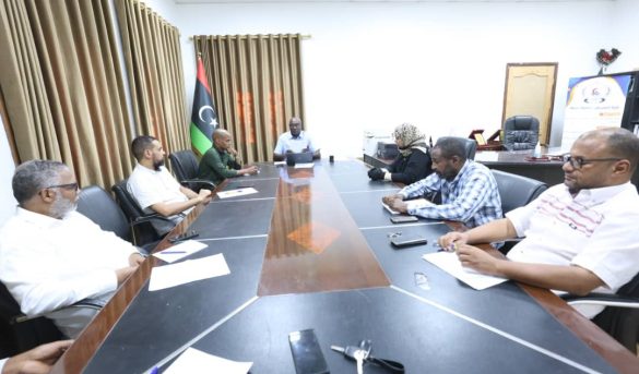 مجلس كلية التمريض يعقد اجتماعه الاعتيادي الثامن للعام (2025م).