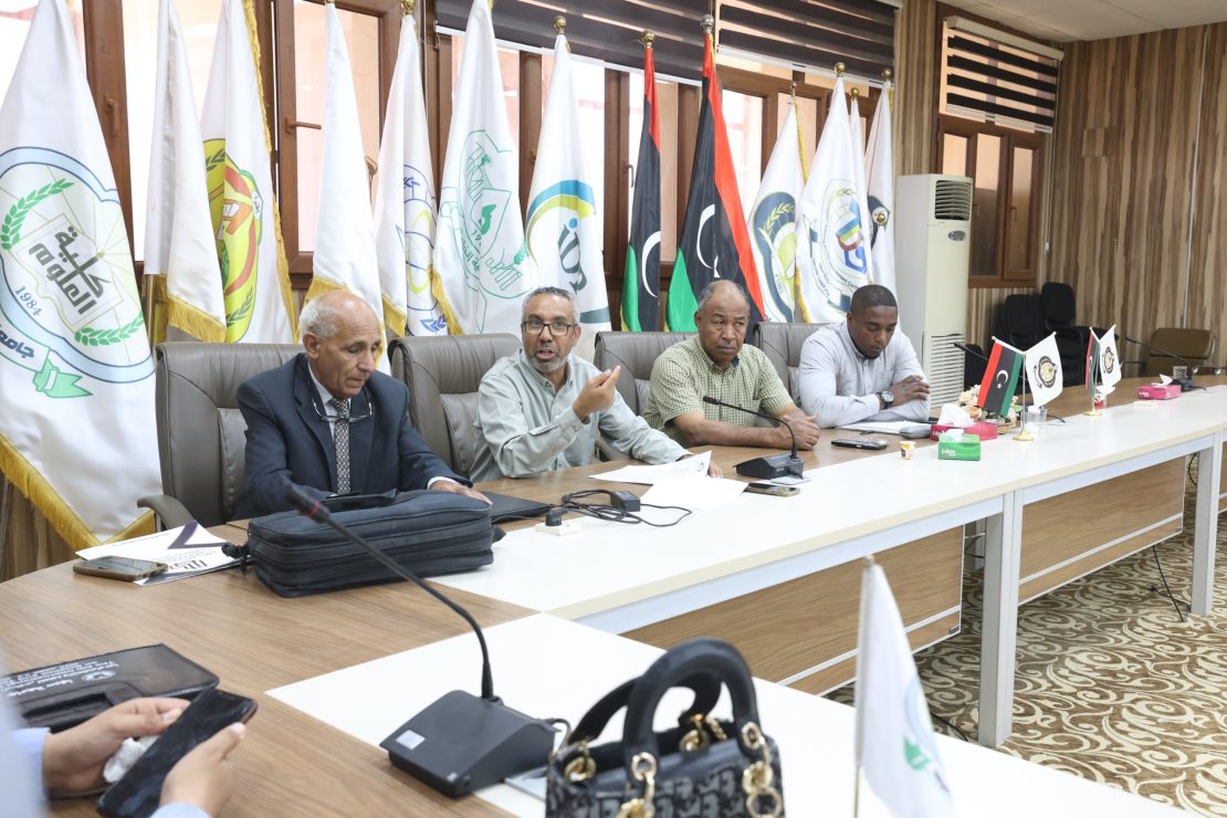 جامعة سبها تعقد الاجتماع الأول للجنة التحضيرية للملتقى المغاربي الخامس [MIST-2026].